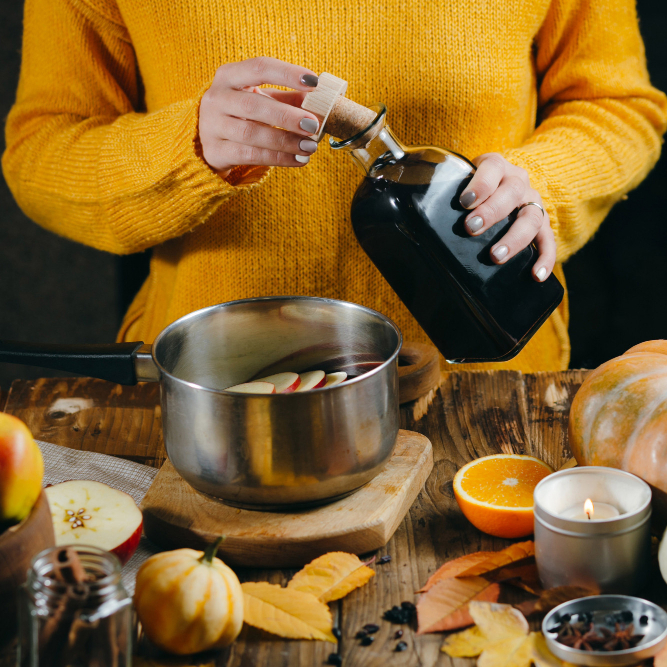 Festive Garnishes for Your Thanksgiving Harvest Punch