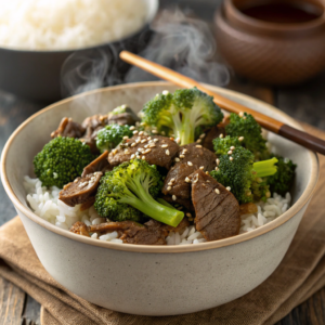 Slow Cooker Beef & Broccoli