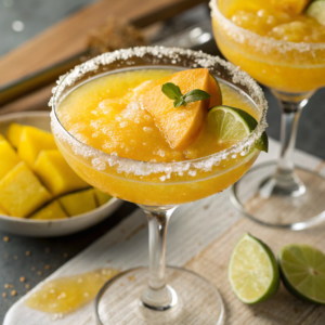 ultra-close-up-view-of-a-freshly-poured-mango-marg Magnificent Mango Mocktail